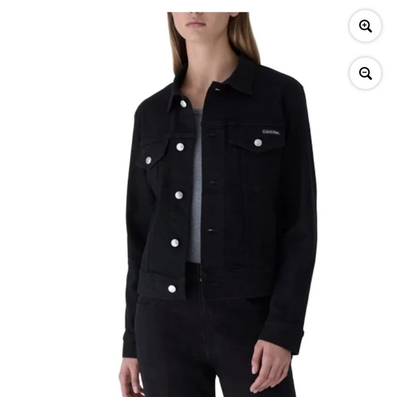 Calvin Klein Jackets & Blazers - Calvin Klein Women's black Denim Jacket